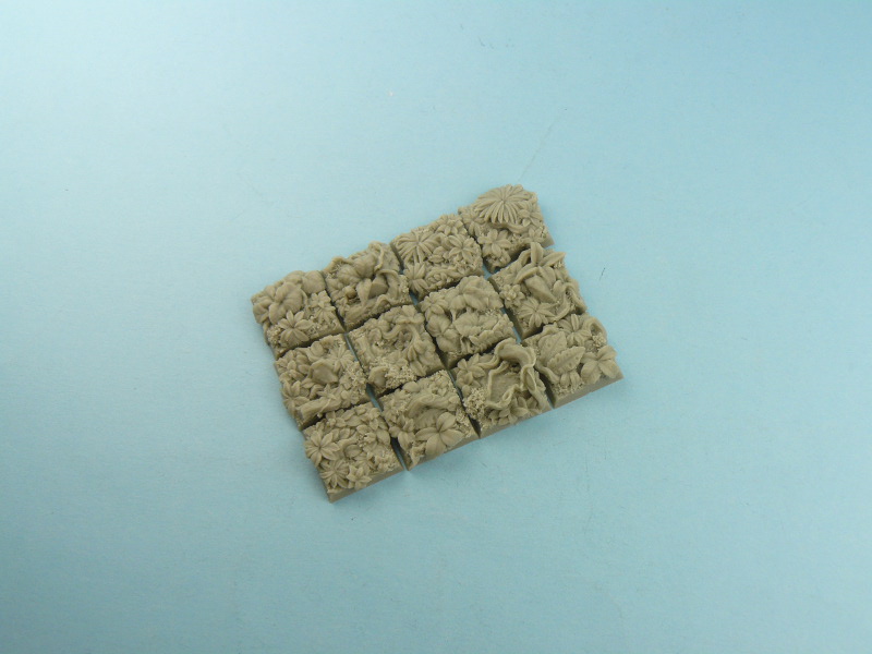 Jungle Bases square 20mm*5