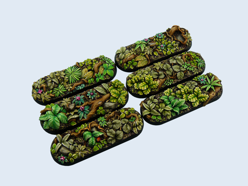 Jungle Bases, Bikes 25*70mm, 4 units