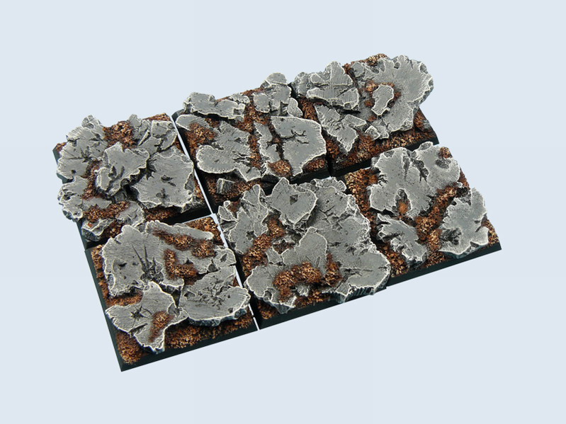 Ruin Bases square 40mm*2