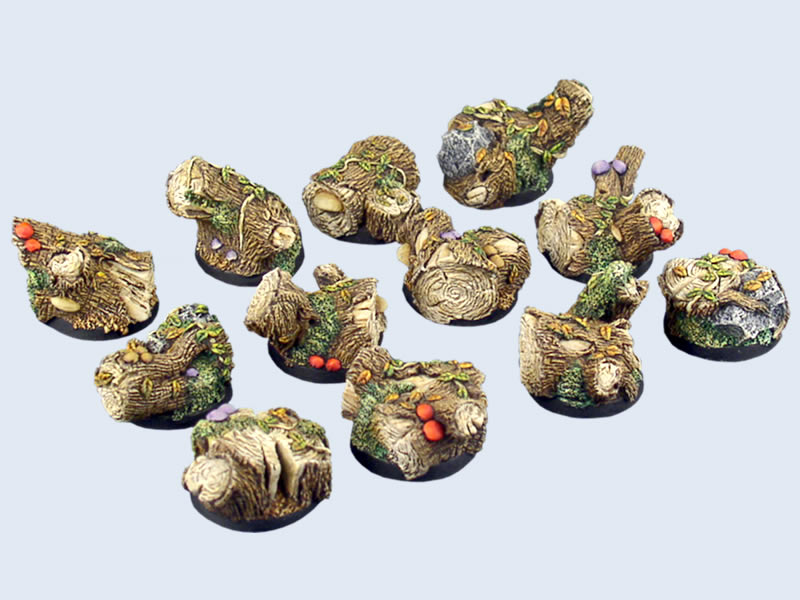 Forest Bases round, 25mm*5