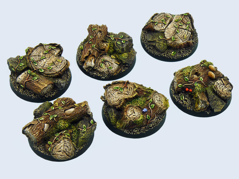 Forest Bases round, 40mm*2