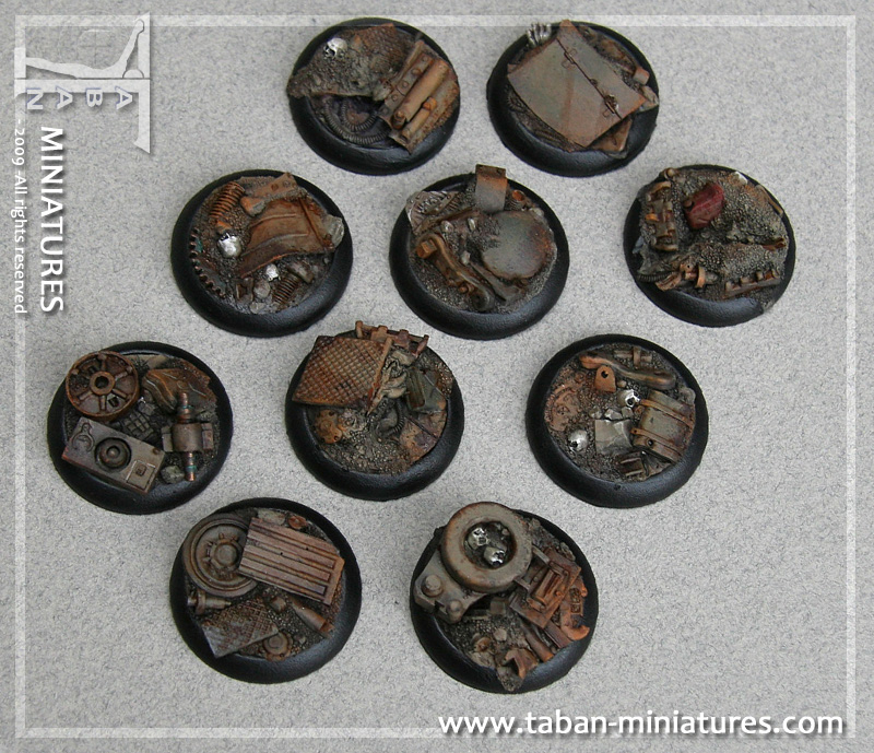 Machines Scrapyard - round 30mm x10