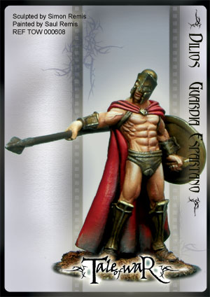 Dilios, spartan guard